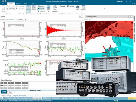 Testsystem für Vibrationstechnik