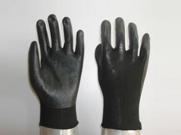 Nitril-Handschuhe, teilbeschichtet, GSN6030W/B