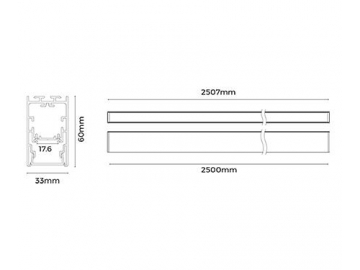 Leuchtkörper für LED-Strips, LS3360