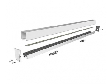 LED-Profil für LED-Vitrinenbeleuchtung, LS1911P(B)