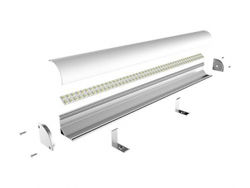 90° LED-Winkelprofil für LED-Strips, LG3030C(B)