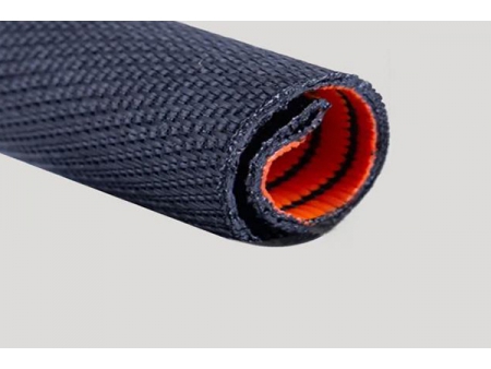 Doppelschicht-Gewebeschrumpfschlauch (schwarz)