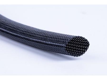 Gewebeschrumpfschlauch/ Geflechtschlauch (Flachgarn)