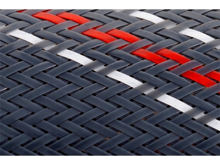 Gewebeschrumpfschlauch/ Geflechtschlauch (Flachgarn)