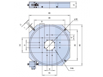 Präzisions-Rotationstische WN05RA400M