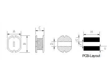 SMD Speicherdrossel, ungeschirmt