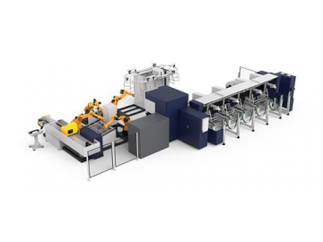 Laser-Rohrschneidanlage TS65, Laserschneiden für Sitzgestelle