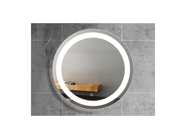 rahmenloser Badspiegel mit LED-Beleuchtung | Badezimmermöbel | ETW