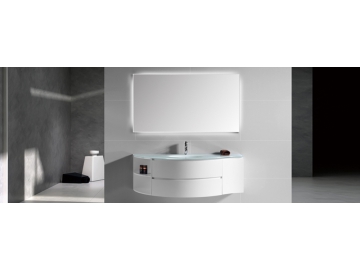Waschtisch-Set | Waschbecken und Spiegel, IL1560