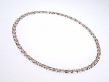 SN302 - Magnet Halskette, Magnetschmuck Magnetfeldtherapie-Kette, Schmuck mit Magnetfeldtherapie