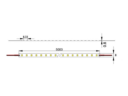 SMD3528 LED Streifen (9.6W)