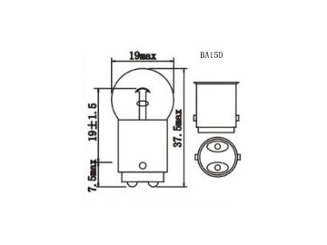 G18 67 Glühlampe, Glühbirne  Autozubehör, Glühlampe, KFZ Leuchte, Autolicht