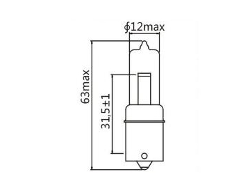 Halogen Glühbirnen (Motorradbeleuchtung)