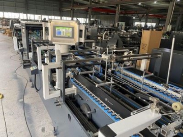 High Speed Carton Box Folding and Gluing Machine, HZH-FB