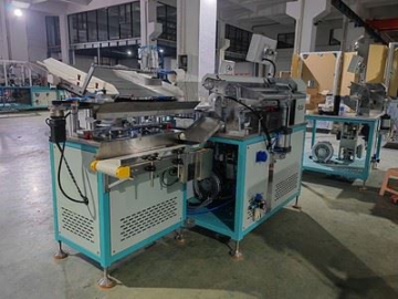 Automatic Paper Tube Labeling and Cutting Machine (with White Glue), WT-580X