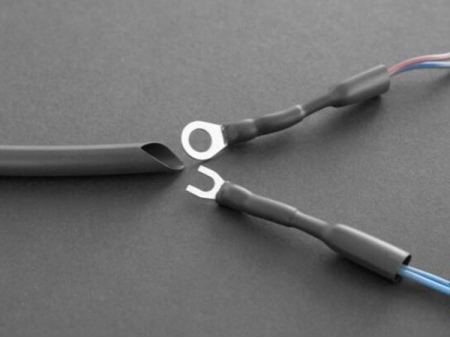 Halogenfreie Schrumpfschläuche, Schrumpfschläuche, rot, phosphorfrei