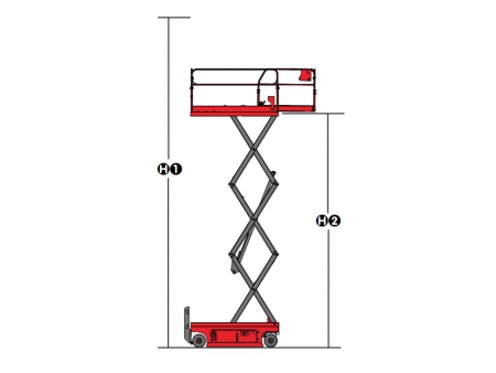 Selbstfahrende Elektroscherenbühne, XE-C Serie