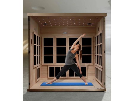 Infrarotkabine/ Infrarotsauna Yoga für 8 Personen, DX-6601