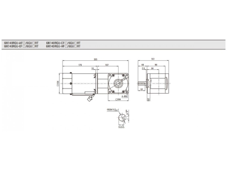 104mm 140W  Motor mit Drehzahlregler