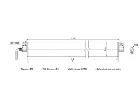 BL50   DC Trommelmotor