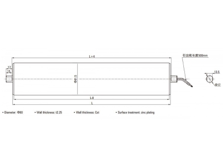 BL80   DC Trommelmotor