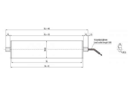 DM60  AC Trommelmotor