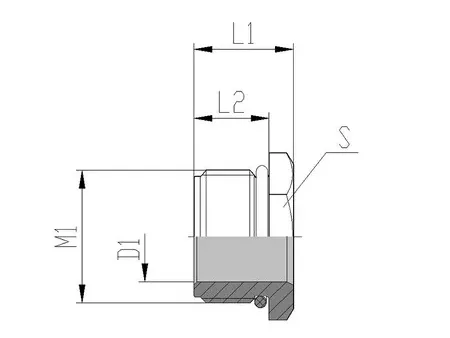 Schlauchkupplung/ Schlauchtülle