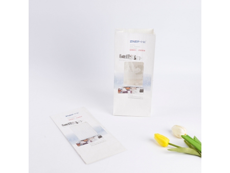 Blockbodenbeutelmaschine Maschine zur Herstellung von Papierbeuteln mit Sichtfenster