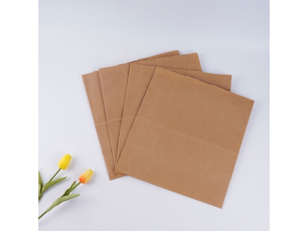 Blockbodenbeutelmaschine Maschine für Papierbeutel mit gefalteten Flachhenkeln