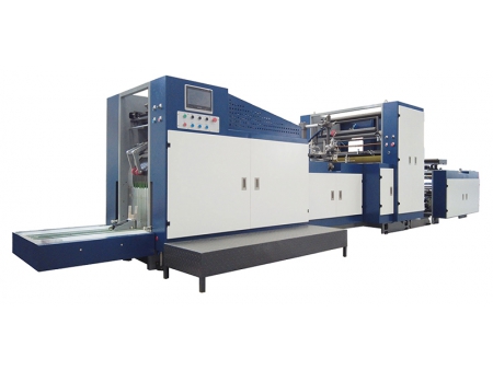 Flach- und Seitenfaltenbeutelmaschine Maschine zur Herstellung von Flach- und Seitenfaltenbeuteln aus Papier