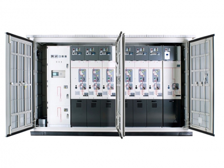 Luftisolierte Mittelspannungsschaltanlage  (Freiluft-Schaltanlage)