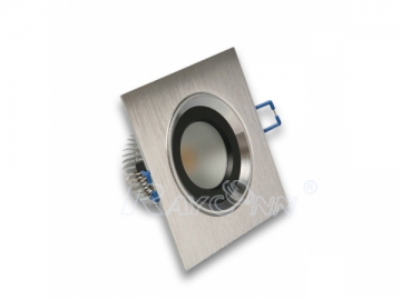 6W Quadratische verstellbare LED-Deckenleuchte