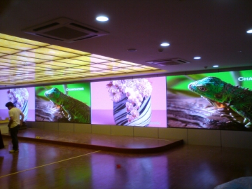 Vollfarbige LED-Videowand/LED-Videowall im Innenbereich