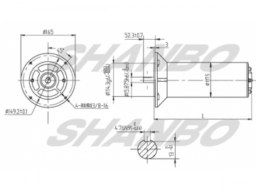 117mm Gleichstrom-Elektromotor