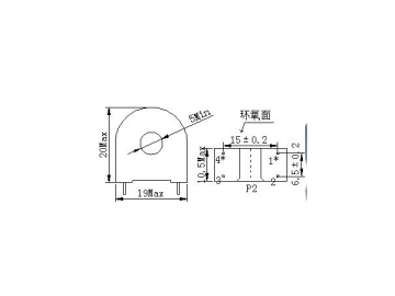 微型电压互感器Mini voltage transformer WPT-PA