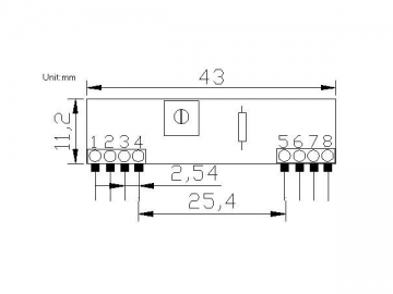 433.92MHz ASK Empfängermodul 新增