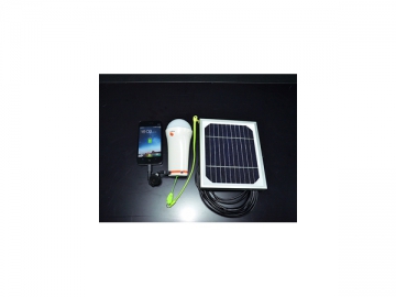 Solar-LED-Handlampe