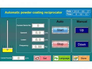 Automatische Kolbenmaschine, Touch-Steuerung (PLC ) COLO-2200D