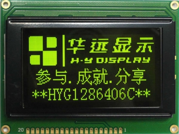 LCD-Grafikdisplay, 128x64, COB