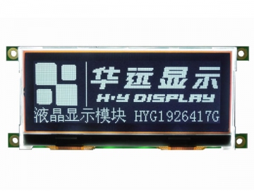 LCD-Grafikdisplay, 192x64, COG