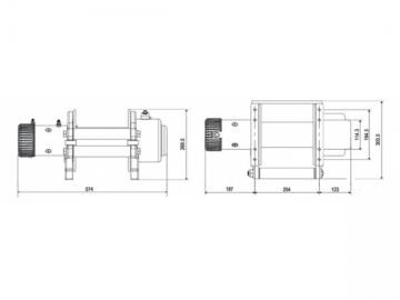 20000lb Winde für Geländewagen