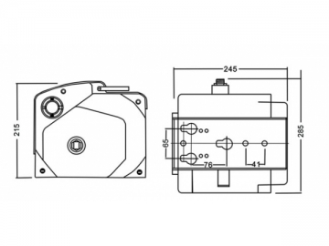 3500lb Winde für Boot (P3500-2)