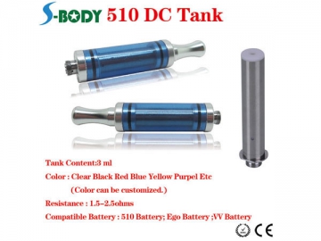 510 Tank Cartomizer mit der Doppelwendel