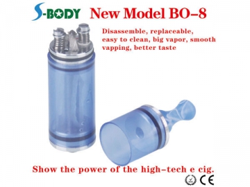 BO-8 wiederverwendbarer Tank Clearomizer