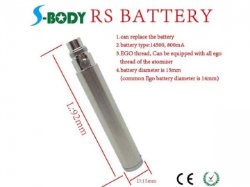 EGO-RS Batterie der elektrischen Zigarette