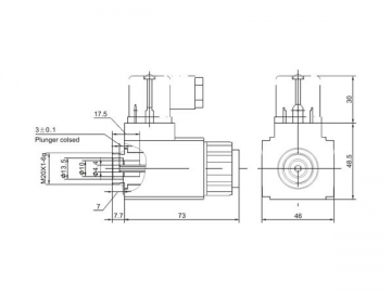 MFJ9-YC, MFJ9-YCA hydraulische Magnete für Wet-Pin AC Magnetventile