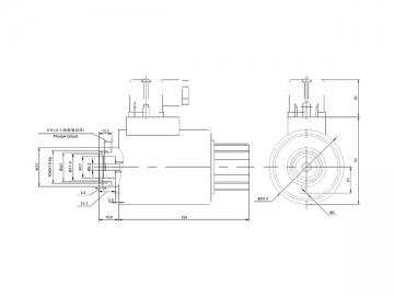 MFZ11–YC hydraulische Magnete für Wet-Pin DC Magnetventile