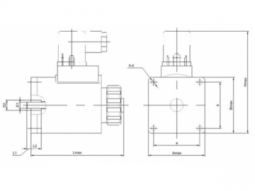 Hydraulische Magnete für DC Magnetventile und selber gleichgerichtete Wet-Pin AC Magnetventile