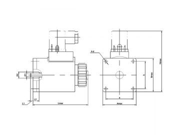 Hydraulische Magnete für DC Magnetventile und selber gleichgerichtete Wet-Pin AC Magnetventile