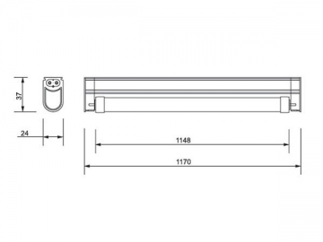 T5 LED-Leuchtstoffröhre